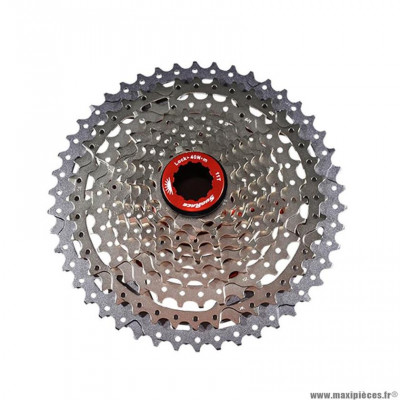 Cassette 10 vitesses VTT marque Sunrace csmx3 metallic - 11-46 dents (pour shimano)