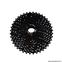 Cassette 11 vitesses VTT marque Sunrace csms8 couleur noir - 11-40 dents (pour shimano)