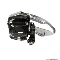 Dérailleur VTT avant marque Sunrace d34.9/31.8/28.6 m924 tirage haut/bas collier bas (3x9v)