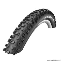 Pneu VTT 26x2.25 tringle rigide marque Schwalbe tough tom couleur noir 705gr (57-559) hs 411