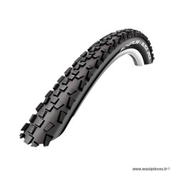 Pneu VTT 24x1.90 tringle rigide marque Schwalbe black jack couleur noir 560g (47-507)