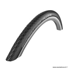 Pneu VTT 24x1.75 tringle rigide marque Schwalbe marathon couleur noir hs420 (47-507) vae/e-bike ready 25