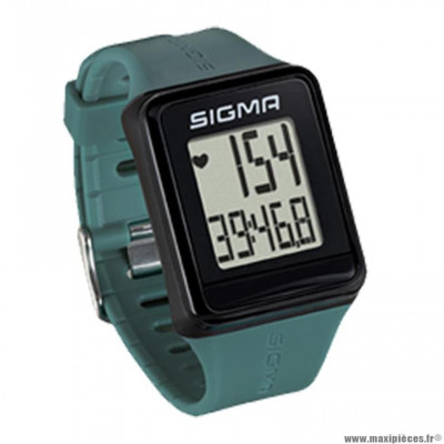 Cardio/montre marque Sigma id.go couleur vert