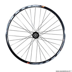 Roue VTT 27.5p arrière k7 jante couleur noir mach1 klixx tub.ready. disc 6t 9/10/11v axe travers.12x142 marque Vélox