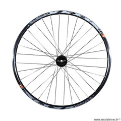 Roue VTT 27.5p avant jante couleur noir mach1 klixx tub.ready. moyeu disc 6t axe traversant 15x100 marque Vélox