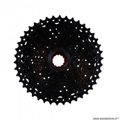 Cassette 10 vitesses VTT marque Sunrace csmx3 couleur noir - 11-42 dents (pour shimano)