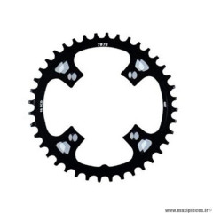 Plateau VTT mono diamètre 96 extérieur 40 dents couleur noir 4 branches marque Sunrace crmx00 1x10/11/12 vitesses