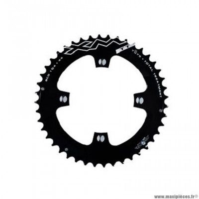 Plateau e-bike/vae mono diamètre 104 extérieur 44 dents couleur noir 4 branches marque Miche pour yamaha