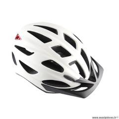 Casque vélo urbain marque Polisport city go taille 54/59 couleur creme mat réglage occipital (led intégré)