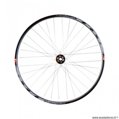 Roue VTT 29p avant jante couleur noir mach1 klixx tub.ready. moyeu disc 6t axe traversant 15x100 marque Vélox