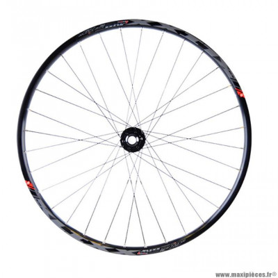 Roue VTT 29p avant jante couleur noir mach1 klixx tub.ready. moyeu disc 6t axe traversant 20x110 marque Vélox