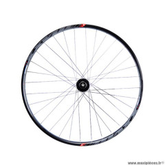 Roue VTT 29p arrière blocage k7 jante couleur noir mach1 maxx tub.ready. moyeu shimano m475 disc 6t.9/10/11v marque Vélox