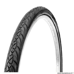 Pneu VTC 700x45c tringle rigide marque Deli Tire blue way anticrevaison 2.5mm couleur noir sa 256 (47-622) e-bike/vae