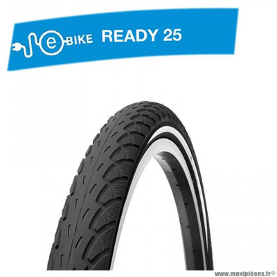 Pneu VTT 20x1.75 tringle rigide marque Deli Tire blue way anticrevaison 2.5mm couleur noir (47-406) vae/e-bike