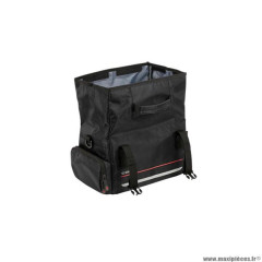 Sacoche vélo porte bagages marque Zéfal z traveler 60 couleur noir 20 litres (320x180x220mm)