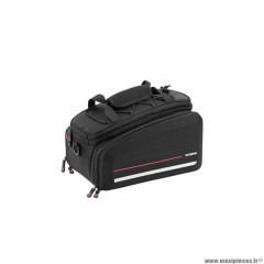 Sacoche vélo porte bagages marque Zéfal z traveler 80 couleur noir avec extensions latérales 32 litres