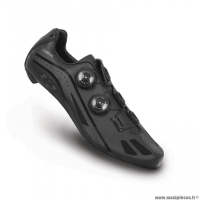 Chaussures vélo route marque FLR fxx taille 40 couleur noir serrage molette semelle carbone