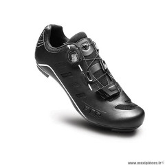 Chaussures vélo route marque FLR pro f22 taille 40 couleur noir serrage molette + bande auto agrippante