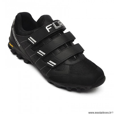 Chaussures vélo VTT marque FLR touring bushmaster taille 40 couleur noir/argent