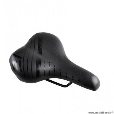 Selle vélo loisir marque Monte Grappa 6050 nevea mixte couleur noir