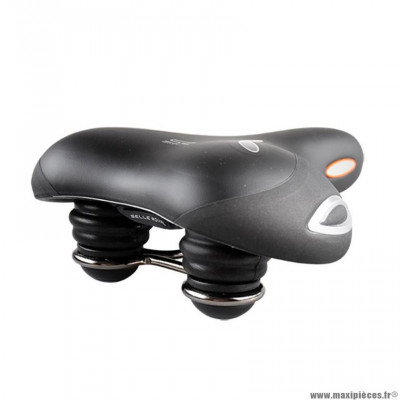 Selle vélo loisir marque Selle Royal lookin relaxed mixte couleur noir