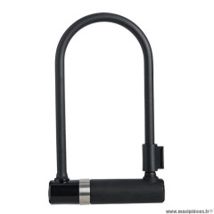 Antivol vélo U X 230mm marque Axa-Basta newton U lock 230 couleur noir (diamètre 14mm)