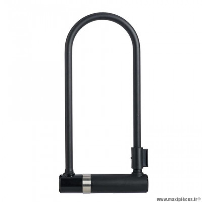 Antivol vélo U 115x300mm marque Axa-Basta newton U lock 300 couleur noir (diamètre 14mm)