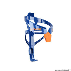 Porte-bidon vélo marque Zéfal pulse a2 couleur bleu/orange avec lien elastomere 26g