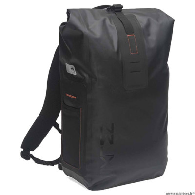 Sacoche vélo porte bagage marque Newlooxs varo backpack couleur noir 100% etanche - 22 litres - 290x500x1