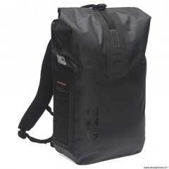 Sacoche vélo porte bagage marque Newlooxs varo backpack couleur noir 100% etanche - 22 litres - 290x500x1