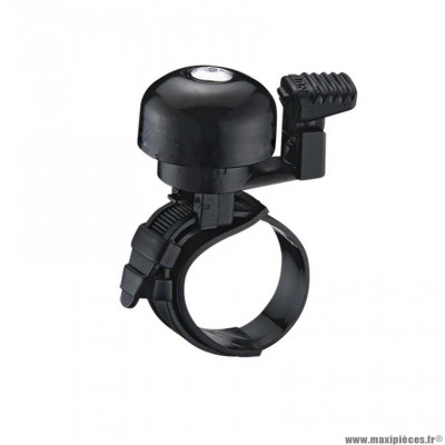 Sonnette vélo ping marque Atoo couleur noir fixation strap ajustable (jusqu'a 31.8mm)