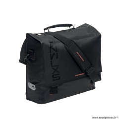 Sacoche vélo porte bagage marque Newlooxs varo messenger couleur noir 100% etanche - 15 litres - 390x300x