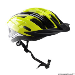Casque route/VTT marque Polisport ride in taille 52/58 couleur jaune fluo/noir in-mold avec réglage occipital