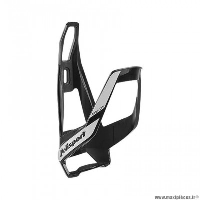 Porte-bidon vélo marque Polisport pro couleur noir/blanc 35g