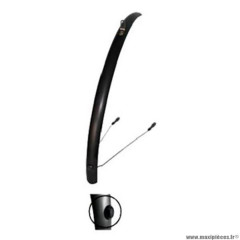 Garde-boues VTC 28p marque Stronglight r'light alu à tringles 55mm couleur noir mat