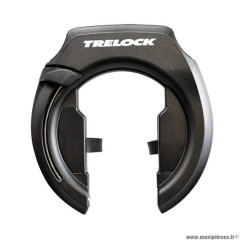Antivol vélo fer à cheval marque Trelock rs351 couleur noir (ouvert.55mm/largeur int.72mm/opt.cable antiv