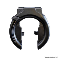 Antivol vélo fer à cheval marque Trelock rs453 couleur noir (ouvert.55mm/largeur int.72mm/opt.cable antiv