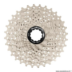 Cassette 11 vitesses route marque Sunrace csrs3 metallic - 11-28 dents (pour shimano)