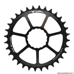 Plateau VTT mono direct mount 34 dents couleur noir mat one marque Spécialités TA (pour race face cinch 10/11/12 vitesses)