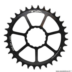 Plateau VTT mono direct mount 36 dents couleur noir mat one marque Spécialités TA (pour race face cinch 10/11/12 vitesses)