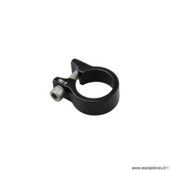 Collier tige de selle VTT/VTC marque Ergotec d28.6mm couleur noir alu + serrage à visser