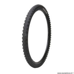 Pneu VTT 29x1.70 tringle rigide marque Hutchinson rock and road couleur noir tt (44-622)