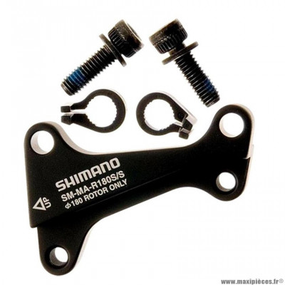 Adaptateur frein disque IS/IS arrière 180mm marque Shimano (standard international vers standard international)