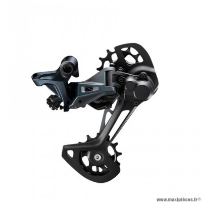 Dérailleur VTT arrière marque Shimano xt 12 vitesses m8120 couleur noir super grande chape (pour montage double plateau)