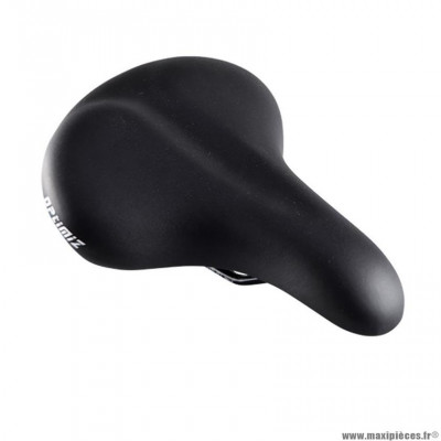 Selle vélo loisir enfant junior 20/24'' marque Optimiz confort mixte couleur noir rail acier (216x168mm)