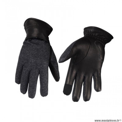 Gants vélo hiver marque Tucano Urbano cabrio couleur noir taille XXXL