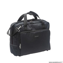 Sacoche vélo porte bagage marque Newlooxs nova postino couleur noir - 18 litres - 390x300x160mm