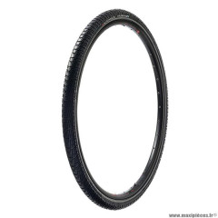 Pneu city 26x1.75 tringle rigide marque Hutchinson haussmann couleur noir tt reflex infinity (47-559)