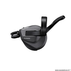 Manette VTT rapid. push-pull 2 vitesses marque Shimano xt m8100 gauche couleur noir