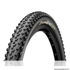 Pneu VTT 27.5x2.60 tringle souple marque Continental cross king shieldwall tub ready 935 g. (65-584)